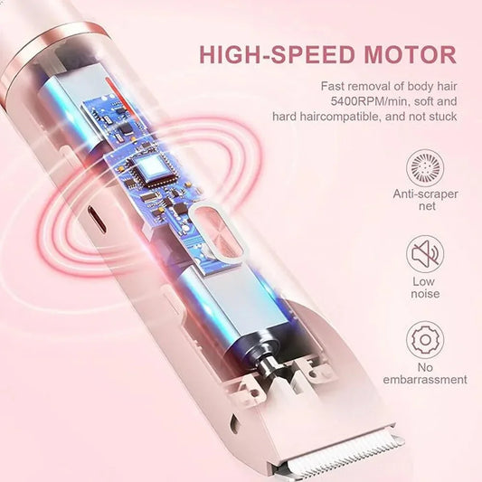 2-in-1 electric epilator for women